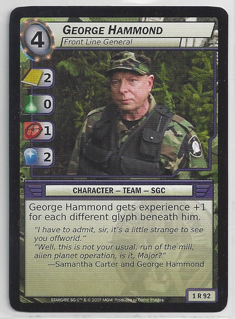 George Hammond, Front Line General